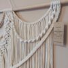Makrama wisząca na ścianę LUNA kolor ecru