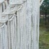 Makrama wisząca na ścianę BELLA kolor naturalny / ecru - obrazek 10