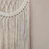 Makrama wisząca na ścianę BONA kolor naturalny / ecru