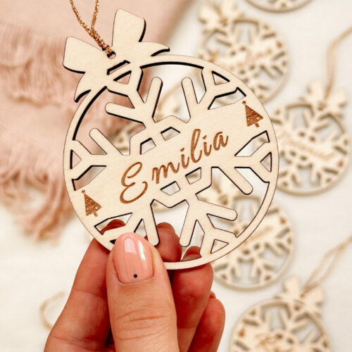 Bombka personalizowana z imieniem #1