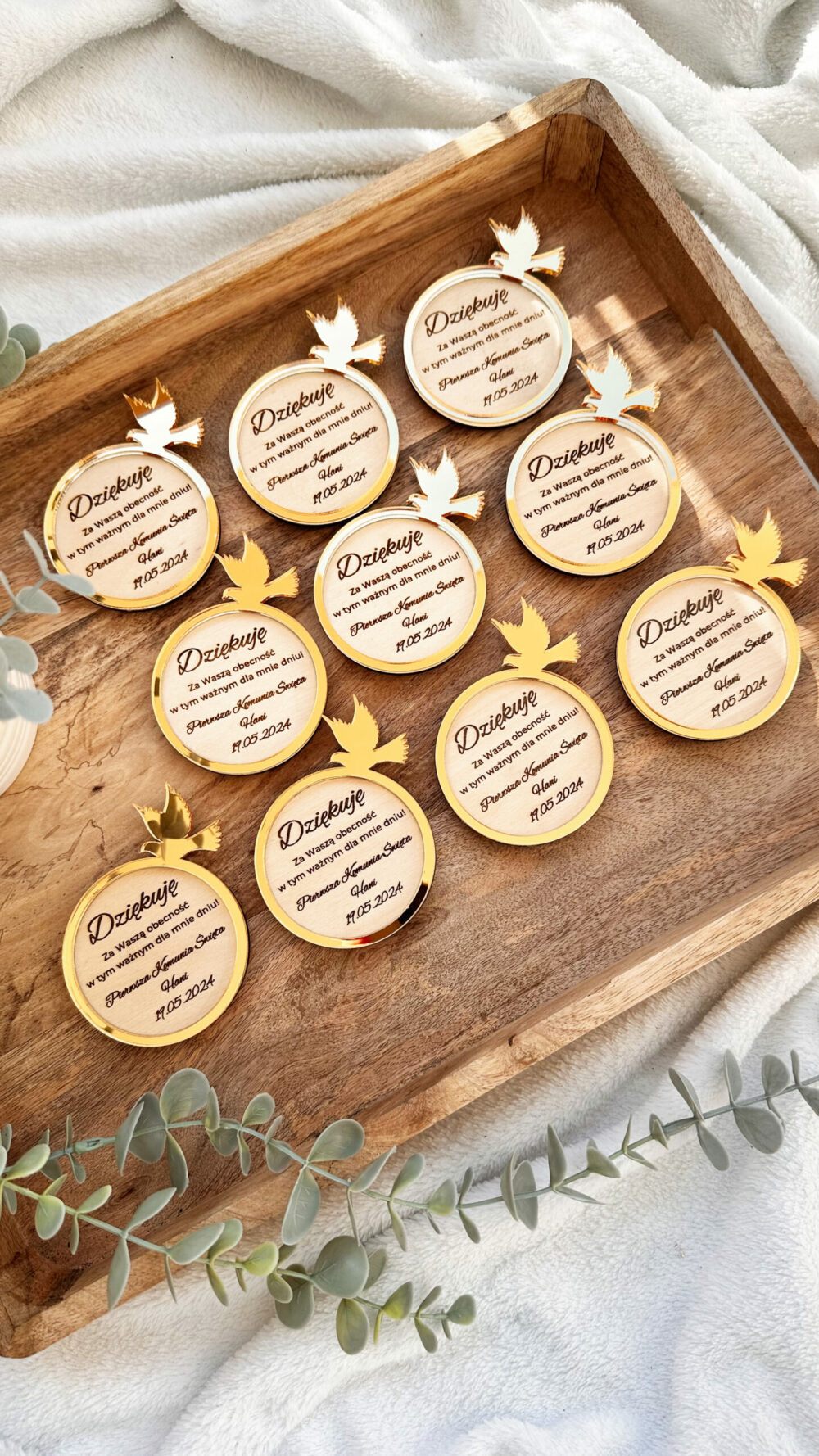 Magnes - podziękowanie dla gości I Komunia Święta