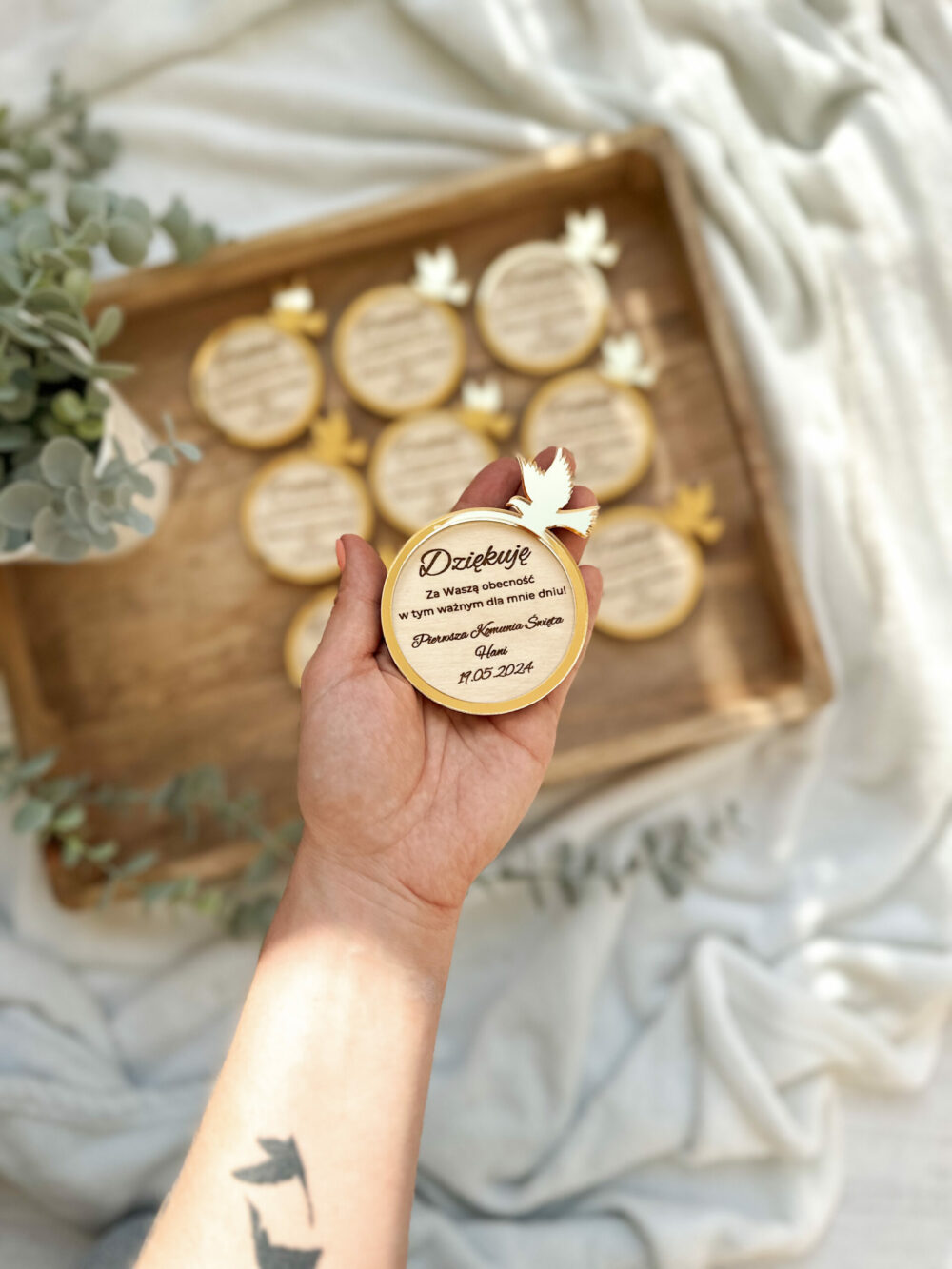 Magnes - podziękowanie dla gości I Komunia Święta