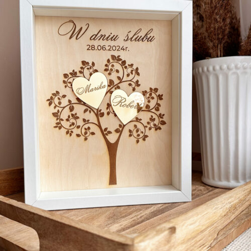Gablotka na Ślub - drzewko