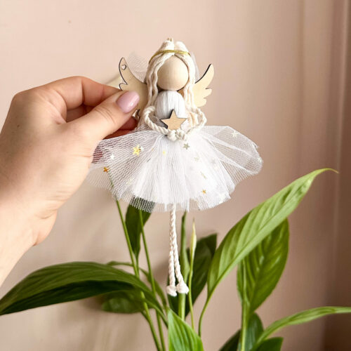 Aniołek na choinkę