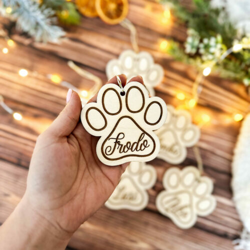 Bombka personalizowana dla psa