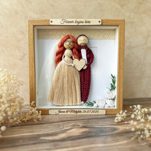 Ramka ślubna - Para Młoda