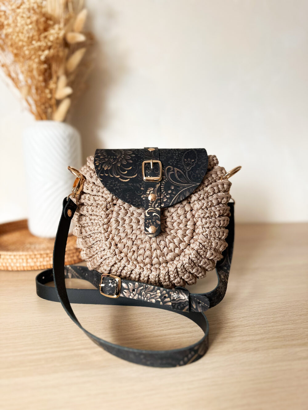 Torebka Oreo na szydełku