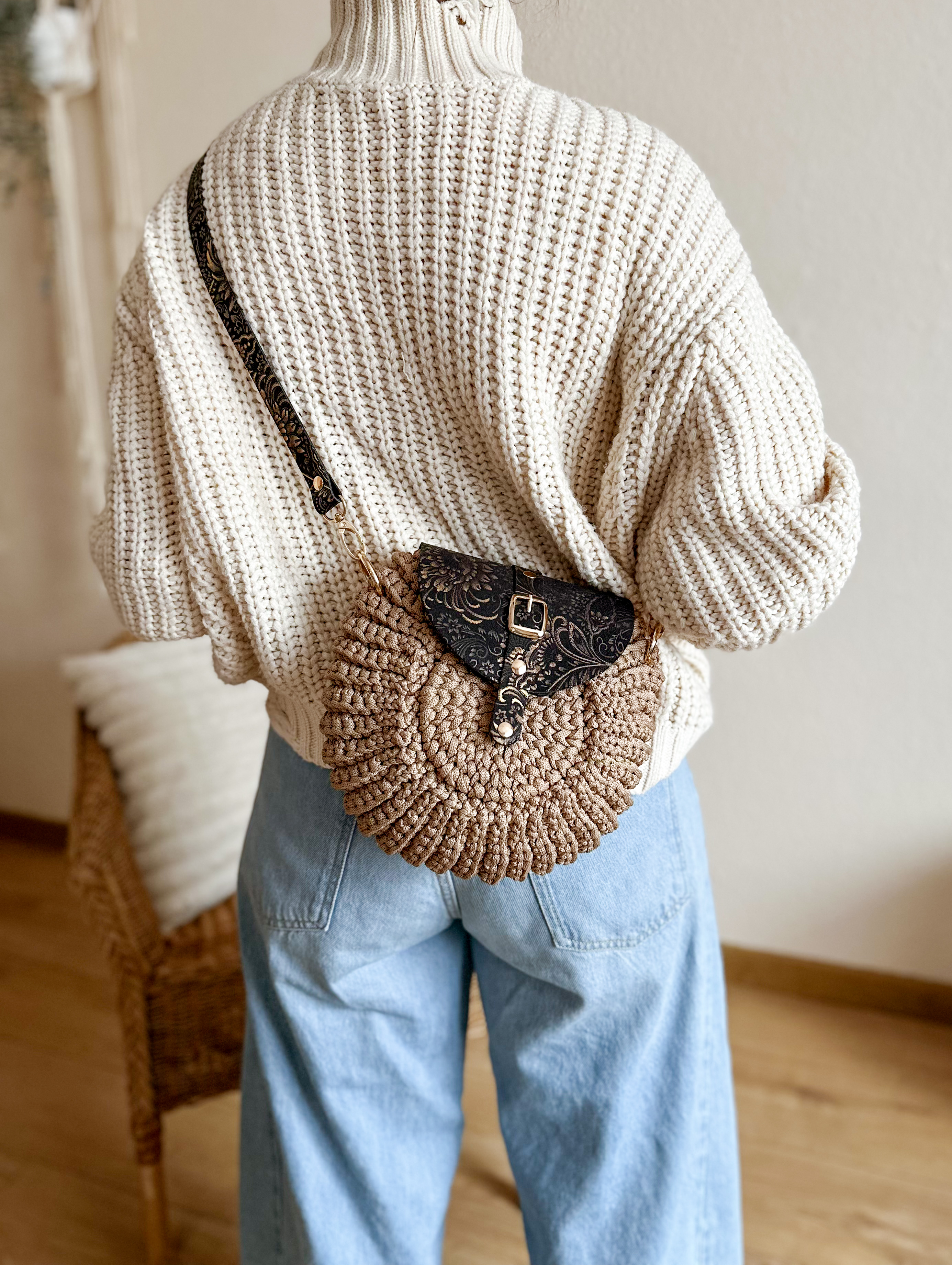 Torebka Oreo na szydełku